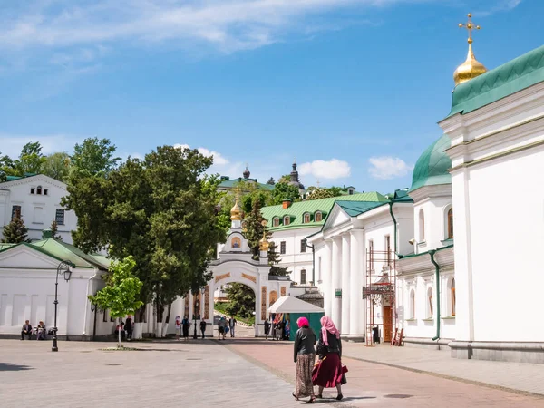 Kiev Pechersk Lavra Details Exterior Internal Buildings Cathedrals Park — Stock Fotó