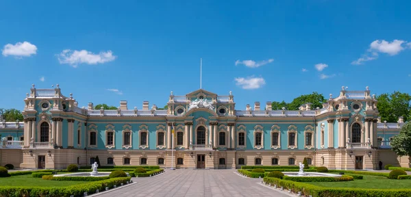 Allmän Bild Och Detaljer Utsidan Mariinsky Palace Staden Kiev Ukraina — Stockfoto