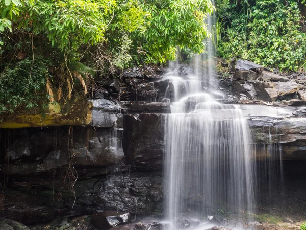 Little rainforest waterfall at Koh Kood — Stock Photo, Image