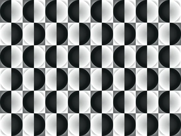 Illusion circle abstract — Stock Vector