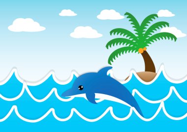 Yunus denize atlıyor