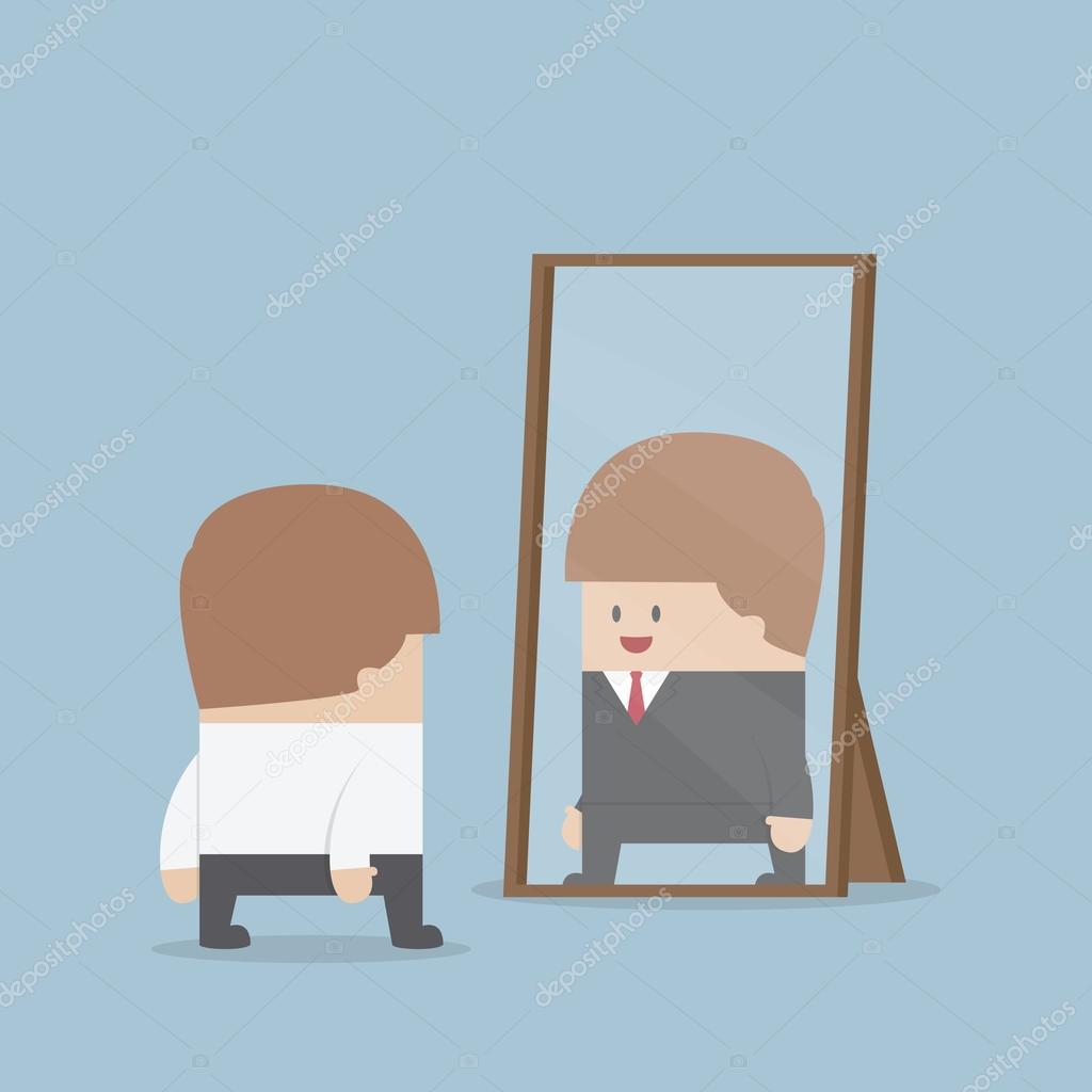 Looking in mirror Vector Art Stock Images | Depositphotos Looking in mirror Vector Art Stock Images | Depositphotos