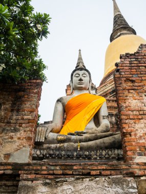 wat yai chai mongkol Buda heykeli