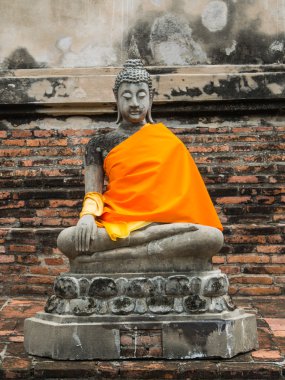 wat yai chai mongkol Buda heykeli