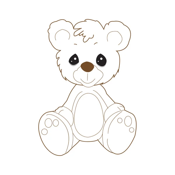 Mon petit ours mignon — Image vectorielle