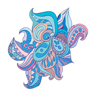 Vektör soyut doku ve renk. Sonsuz arka plan. Etnik 