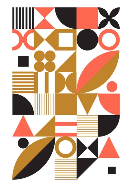 Yaratıcı geometrik poster, kapak tasarımı, geometrik enerjik şekiller, modern çizim tasarımı. Zarif kartvizit, Vektör.