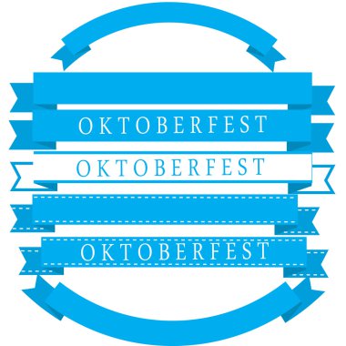 Oktoberfest basit afiş
