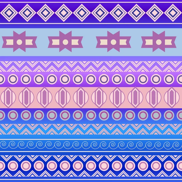 Tribal ethnic seamless pattern. It can be used for cloth, bags, — Stock Vector