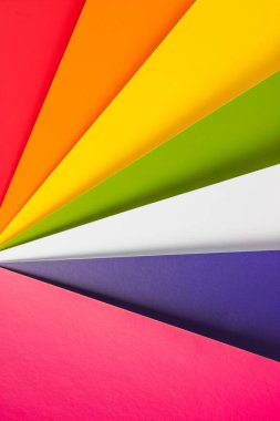 Çok renkli parlak bir arka plan. Beyaz Arkaplanda Renk Paleti Rehberi. Tasarım için renk rehberi.