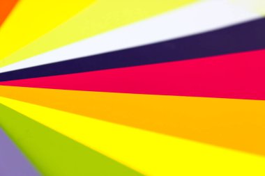 Renk kartlarını boya. Tasarım arka planı. Farklı renk ve tonlarda palet.