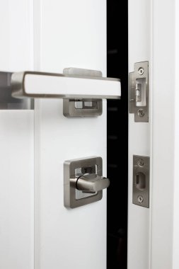 Interior door modern handle and Security lock
