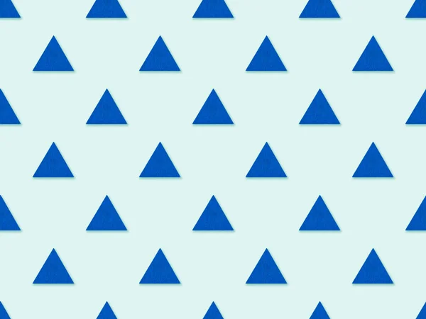 Seamles Abstract Triangle Pattern Blue Background — Fotografia de Stock