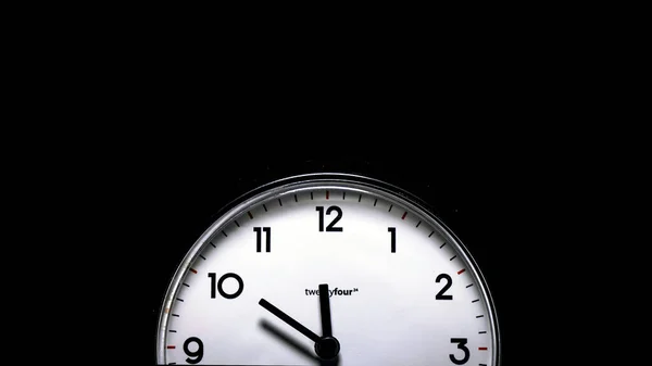 Alarm Clock on black background