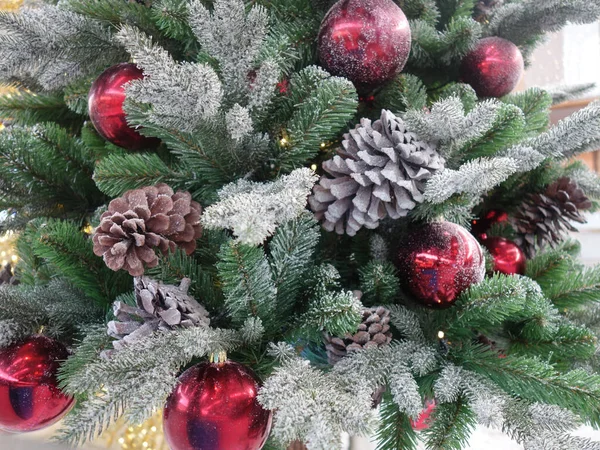 Decoración Navidad Sobre Fondo Madera — Foto de Stock