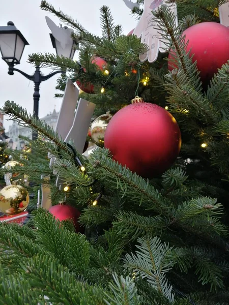 クリスマスと新年の装飾 — ストック写真