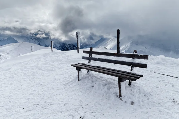 Winterliche Berglandschaft — Stockfoto