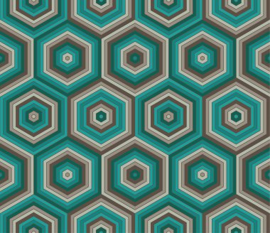 Soyut geometrik dikişsiz desen