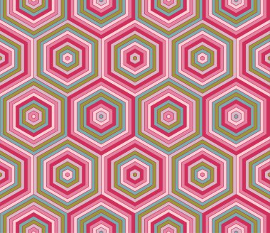 Soyut geometrik dikişsiz patter