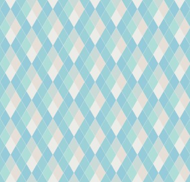 Mavi rodbs ile soyut geometrik dikişsiz desen