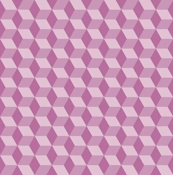 ピンクの rhombs 証明されるとシームレスなベクトル パターン — ストックベクタ
