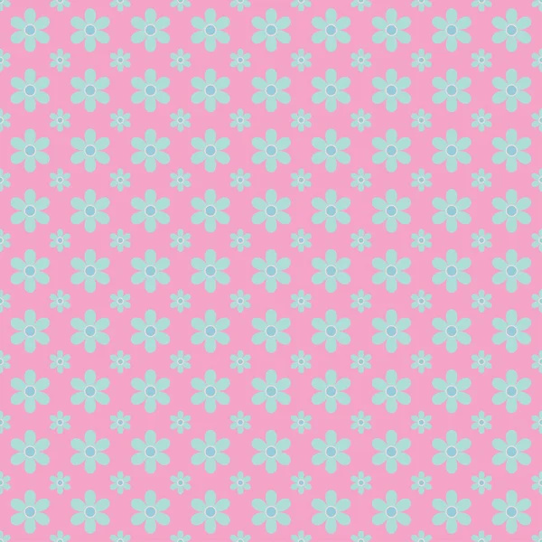 Fondo floral rosa — Vector de stock