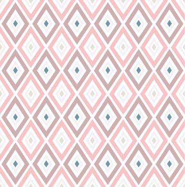 Eşkenar dörtgen ile dikişsiz vektör deseni