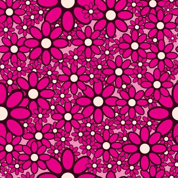 Fundal floral roz — Vector de stoc