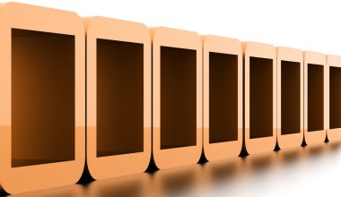 İşlenmiş soyut geometrik küpleri kavramı