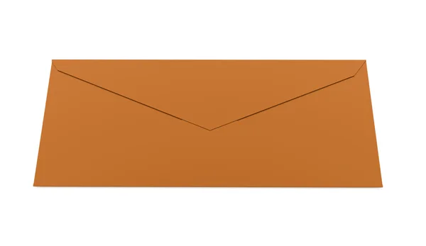 Envelope letter concept rendered on white — Stock Photo, Image