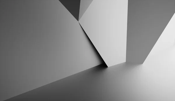 Conceito de fundo triangular renderizado — Fotografia de Stock