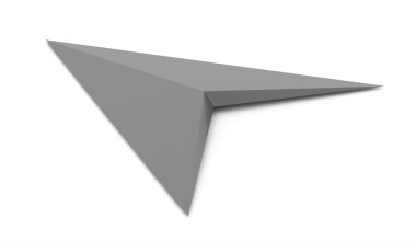 İş ok kavramı arka plan render 