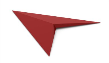 İş ok kavramı arka plan render 