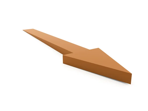 Concepto de flecha empresarial fondo renderizado — Foto de Stock