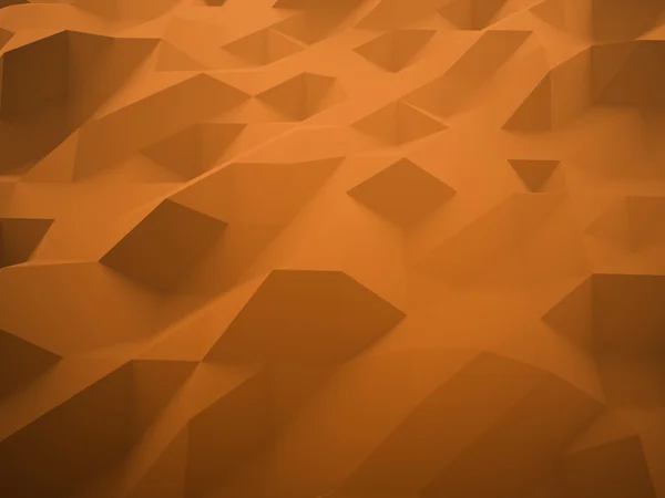 Orange abstract triangle background — Stock Photo, Image