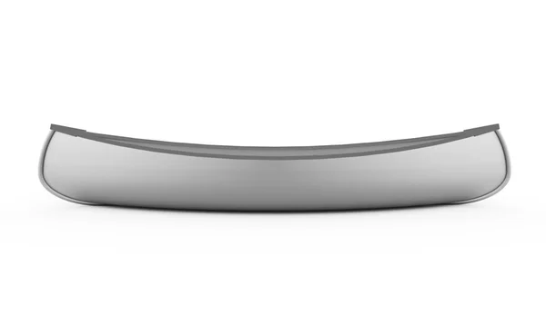 Canoa renderizada sobre fundo branco — Fotografia de Stock