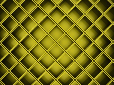 3D küp işlenen iş kavramı arka plan