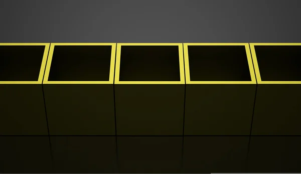 3D Cubes arrière-plan concept d'entreprise rendu — Photo