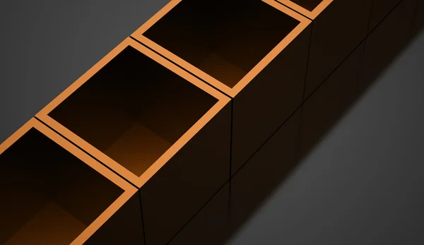 3D Cubos fondo concepto de negocio renderizado —  Fotos de Stock