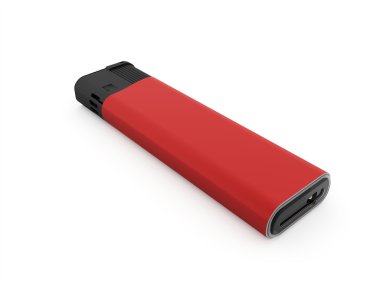 beyaz arkaplanda daha hafif izole
