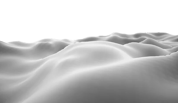 Abstract terrain concept rendered — Stock Photo, Image