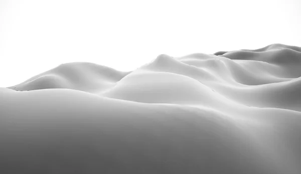 Abstract terrain concept rendered — Stock Photo, Image