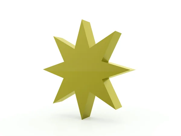 Zielone gwiazdy streszczenie tło — Zdjęcie stockowe