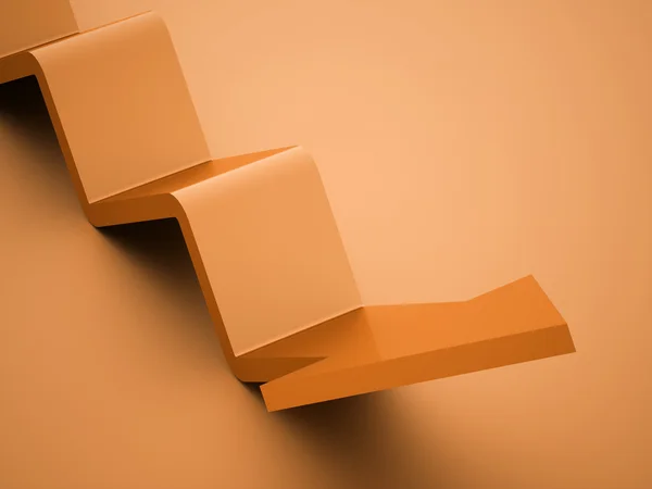 Icono de flechas de negocio simple renderizado — Foto de Stock