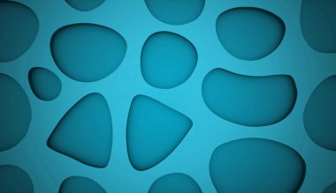 Blue cell mesh concept  clipart