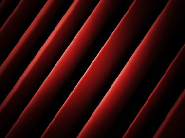 Kırmızı kumaş dalgalar  