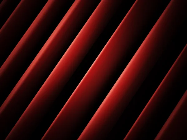 Волны красной ткани — стоковое фото