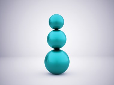 Mavi soyut küre kavramı 