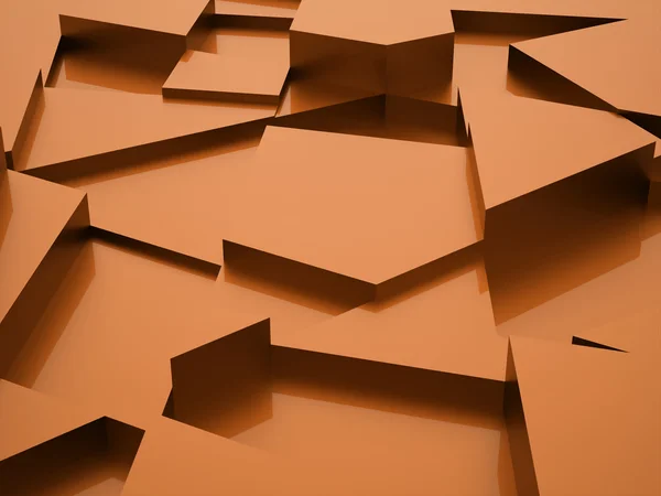 Orange triangle abstract background concept — Stock Photo, Image