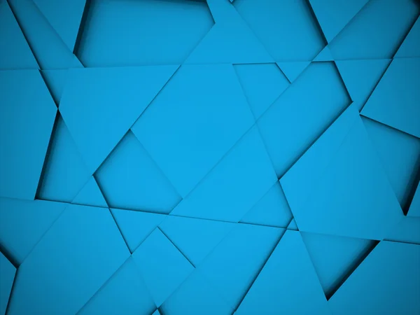 Blå triangel bakgrund — Stockfoto